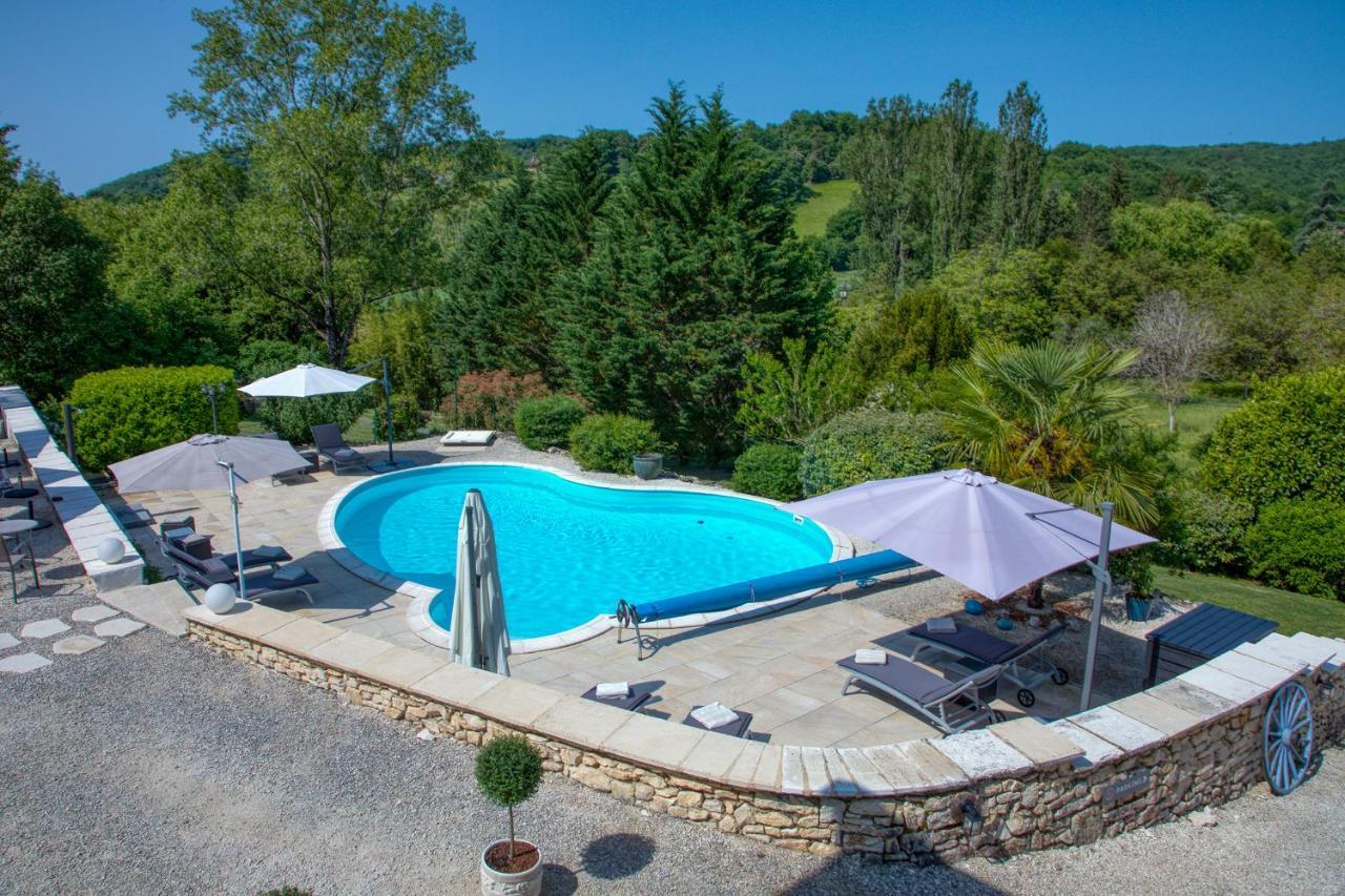 Villa Domaine Des Pierres Blanches - Gite La Salamandre Carlux Exterior foto
